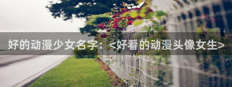 下载动漫天堂：好的动漫少女名字：<好看的动漫头像女生>