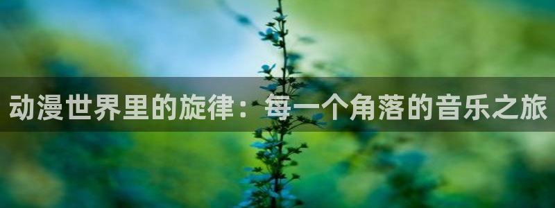 jk动漫天堂：动漫世界里的旋律：每一个角落的音乐之旅